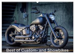 Best of Custom- and Showbikes Kalender (Wandkalender 2025 DIN A2 quer), CALVENDO Monatskalender