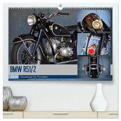 BMW R 51/2 (hochwertiger Premium Wandkalender 2025 DIN A2 quer), Kunstdruck in Hochglanz