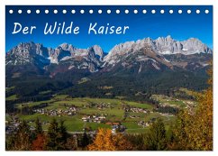 Der Wilde Kaiser, das Kletterparadies bei Kitzbühel (Tischkalender 2025 DIN A5 quer), CALVENDO Monatskalender
