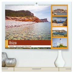 Ibiza - Spanien (hochwertiger Premium Wandkalender 2025 DIN A2 quer), Kunstdruck in Hochglanz - Calvendo