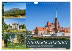 NIEDERSCHLESIEN Sommerliche Impressionen (Wandkalender 2025 DIN A4 quer), CALVENDO Monatskalender