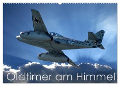 Oldtimer am Himmel (Wandkalender 2025 DIN A2 quer), CALVENDO Monatskalender