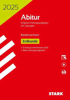 Cover STARK Abiturprüfung Niedersachsen 2025 - Erdkunde GA/EA