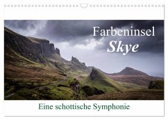 Farbeninsel Skye (Wandkalender 2025 DIN A3 quer), CALVENDO Monatskalender