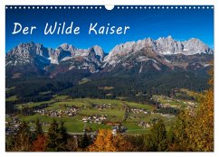 Der Wilde Kaiser, das Kletterparadies bei Kitzbühel (Wandkalender 2025 DIN A3 quer), CALVENDO Monatskalender