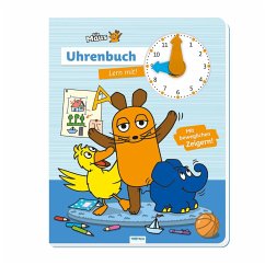 Trötsch Die Maus Uhrenbuch Lern mit! Pappenbuch