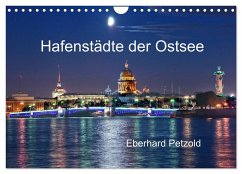 Hafenstädte der Ostsee (Wandkalender 2025 DIN A4 quer), CALVENDO Monatskalender