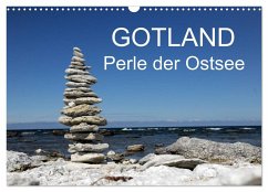 Gotland - Perle der Ostsee (Wandkalender 2025 DIN A3 quer), CALVENDO Monatskalender