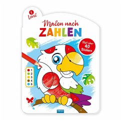 Trötsch Malen nach Zahlen 1. Level Malbuch