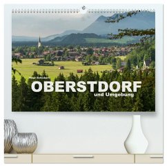 Oberstdorf und Umgebung (hochwertiger Premium Wandkalender 2025 DIN A2 quer), Kunstdruck in Hochglanz - Calvendo;Schickert, Peter