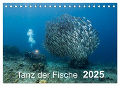 Tanz der Fische (Tischkalender 2025 DIN A5 quer), CALVENDO Monatskalender - Calvendo;Kühnast, Yvonne