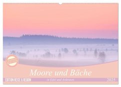 Moore und Bäche in Eifel und Ardennen (Wandkalender 2025 DIN A2 quer), CALVENDO Monatskalender