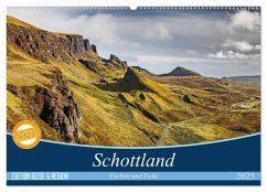 Schottland Farben und Licht (Wandkalender 2025 DIN A2 quer), CALVENDO Monatskalender - Calvendo;Gerber, Thomas