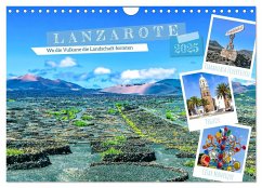 Lanzarote - Wo die Vulkane die Landschaft formten (Wandkalender 2025 DIN A4 quer), CALVENDO Monatskalender - Calvendo;Meyer, Dieter