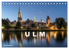 Ulm (Tischkalender 2025 DIN A5 quer), CALVENDO Monatskalender