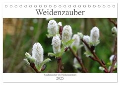 Weidenzauber (Tischkalender 2025 DIN A5 quer), CALVENDO Monatskalender