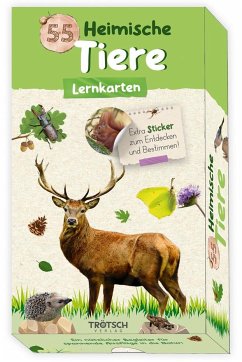 Cover Trötsch 55 Lernkarten Heimische Tiere