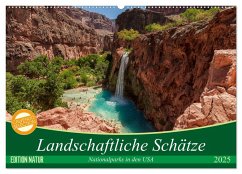 Landschaftliche Schätze (Wandkalender 2025 DIN A2 quer), CALVENDO Monatskalender
