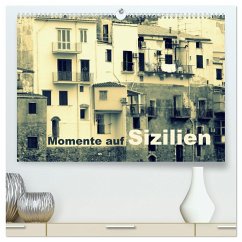 Momente auf Sizilien (hochwertiger Premium Wandkalender 2025 DIN A2 quer), Kunstdruck in Hochglanz