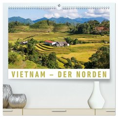 Vietnam - Der Norden (hochwertiger Premium Wandkalender 2025 DIN A2 quer), Kunstdruck in Hochglanz