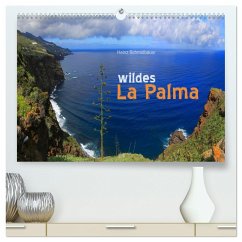 wildes La Palma (hochwertiger Premium Wandkalender 2025 DIN A2 quer), Kunstdruck in Hochglanz