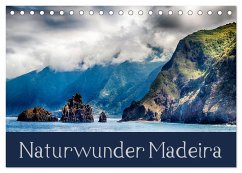 Naturwunder Madeira (Tischkalender 2025 DIN A5 quer), CALVENDO Monatskalender