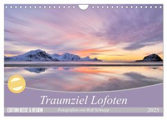 Traumziel Lofoten (Wandkalender 2025 DIN A4 quer), CALVENDO Monatskalender - Calvendo;Schnepp, Rolf