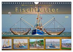 Maritime Augenblicke - Fischkutter (Wandkalender 2025 DIN A4 quer), CALVENDO Monatskalender - Calvendo;Roder, Peter