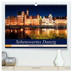 Sehenswertes Danzig (hochwertiger Premium Wandkalender 2025 DIN A2 quer), Kunstdruck in Hochglanz - Calvendo;Steiner und Matthias Konrad, Carmen