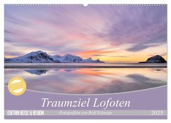 Traumziel Lofoten (Wandkalender 2025 DIN A2 quer), CALVENDO Monatskalender - Calvendo;Schnepp, Rolf