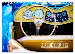 CLASSIC COCKPITS - Funktionale Kunstwerke aus einer anderen Zeit (Wandkalender 2025 DIN A3 quer), CALVENDO Monatskalender