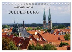 Weltkulturerbe Quedlinburg (Tischkalender 2025 DIN A5 quer), CALVENDO Monatskalender - Calvendo;Fröhlich, Klaus