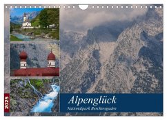 Alpenglück - Nationalpark Berchtesgaden (Wandkalender 2025 DIN A4 quer), CALVENDO Monatskalender - Calvendo;Düren, Alexander von