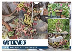 Gartenzauber (Wandkalender 2025 DIN A4 quer), CALVENDO Monatskalender