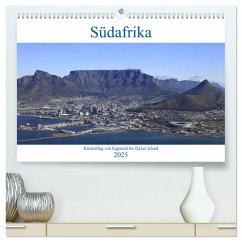 Südafrika - Küstenflug von Kapstadt bis Dyker Island (hochwertiger Premium Wandkalender 2025 DIN A2 quer), Kunstdruck in Hochglanz