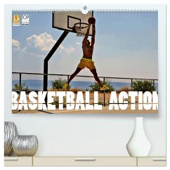 Basketball Action (hochwertiger Premium Wandkalender 2025 DIN A2 quer), Kunstdruck in Hochglanz