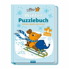 Cover Trötsch Die Maus Winter-Puzzlebuch Puzzlebuch