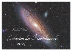 Galaxien des Nordhimmels (Wandkalender 2025 DIN A2 quer), CALVENDO Monatskalender