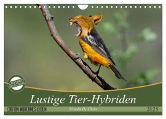 Lustige Tier-Hybriden (Wandkalender 2025 DIN A4 quer), CALVENDO Monatskalender
