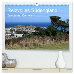 Reizvolles Südengland Devon und Cornwall (hochwertiger Premium Wandkalender 2025 DIN A2 quer), Kunstdruck in Hochglanz - Calvendo;Fröhlich, Klaus