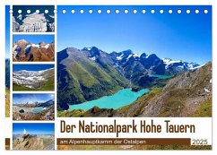 Der Nationalpark Hohe Tauern (Tischkalender 2025 DIN A5 quer), CALVENDO Monatskalender