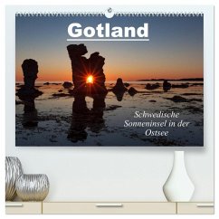 Gotland - Sonneninsel in der Ostsee (hochwertiger Premium Wandkalender 2025 DIN A2 quer), Kunstdruck in Hochglanz - Calvendo;Schörkhuber, Johann