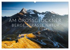 Am Großglockner. Berge, Straße, Natur (Wandkalender 2025 DIN A2 quer), CALVENDO Monatskalender