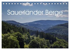 Sauerländer Berge (Tischkalender 2025 DIN A5 quer), CALVENDO Monatskalender