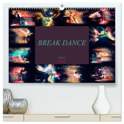 Break Dance Battle (hochwertiger Premium Wandkalender 2025 DIN A2 quer), Kunstdruck in Hochglanz