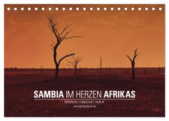 SAMBIA IM HERZEN AFRIKAS (Tischkalender 2025 DIN A5 quer), CALVENDO Monatskalender