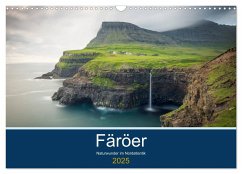 Färöer - Naturwunder im Nordatlantik (Wandkalender 2025 DIN A3 quer), CALVENDO Monatskalender