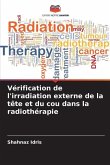 Vérification de l'irradiation externe de la tête et du cou dans la radiothérapie