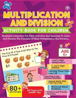 Multiplication and Division Activity Book For Children - 80+ Activities Inside [Paperback] - Unkown