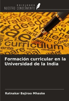 Cover Formación curricular en la Universidad de la India